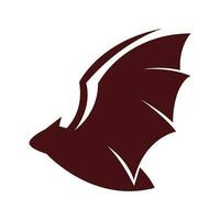 Fledermäuse Tier Logo Symbol Design vektor