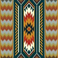 das geometrisch ethnisch Muster von traditionell Stil. Navajo, Amerika indisch Muster. Design zum Hintergrund, Hintergrund, Kleidung, Verpackung, Batik, Stoff, und Drucke. Vektor Illustration.