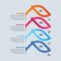 4 företag infographics design. vektor av mallar för modern vektor Graf, diagram och presentationer. företag begrepp med alternativ, steg, delar eller processer infographic mall
