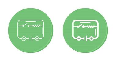 Vektorsymbol für Stromkreise vektor