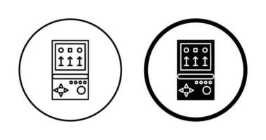 einzigartiges Ziegelspiel-Vektorsymbol vektor