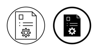 einzigartiges Content-Management-Vektorsymbol vektor