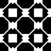 schwarz und Weiß Grafik Muster Vektor Illustration. geometrisch stilvoll aufwendig zum Textil- druckt und Hintergründe.