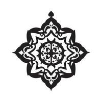 islamic prydnad vektor design illustration, islamic blommig vektor