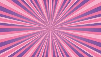 abstrakt rosa sunburst mönster bakgrund för modern grafisk design element. lysande stråle tecknad serie med färgrik för hemsida baner tapet och affisch kort dekoration vektor
