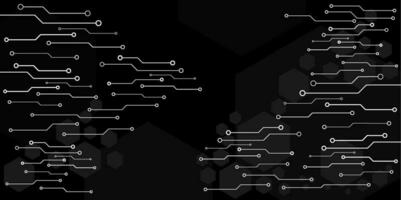 hud Hexagon futuristisch Hintergrund Vektor zum Technologie und Finanzen Konzept und Bildung zum Zukunft