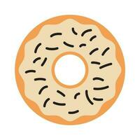 köstlich Ring Donuts Karikatur Illustration Vektor Abbildungen zum Ihre Arbeit Logo, Fan-Shop T-Shirt, Aufkleber und Etikette Entwürfe, Poster, Gruß Karten Werbung Geschäft Unternehmen oder Marken
