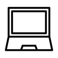bärbar dator ikon design vektor