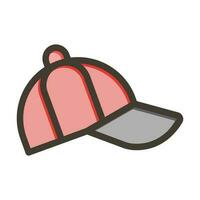 Baseballkappen-Icon-Design vektor