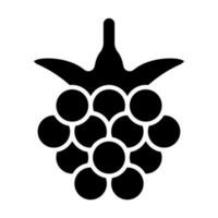 Brombeer-Icon-Design vektor