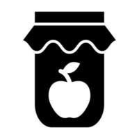 Marmelade Vektor Glyphe Symbol zum persönlich und kommerziell verwenden.