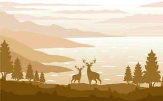 Landscape Flat Illustration