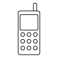Telefon-Icon-Vektor vektor