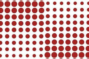 einfach abstrakt Nahtlos rot Wein Polka Punkt Muster auf Weiß Hintergrund vektor