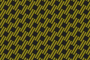 modern einfach abstrakt Nahtlos Gelb Farbe digonale kurz Linie Muster auf schwarz Hintergrund vektor