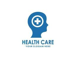 Blau Kreuz Zeichen, medizinisch Logo Gesundheit Symbol isoliert auf Weiß Hintergrund. eben Vektor Logo Design Vorlage Element