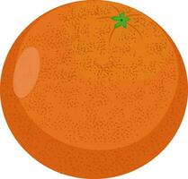 Vektor Illustration von saftig orange.