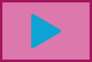 video spelare i rosa och blå Färg. vektor