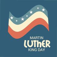 vektorillustration av en bakgrund för martin luther king day vektor