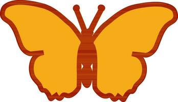 isoliert Insekt Charakter von Schmetterling. vektor