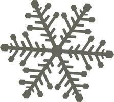 platt stil snöflinga. tecken eller symbol. vektor