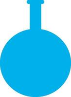 Blau Topf Symbol zum Labor im Illustration. vektor