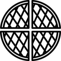 Waffel Vektor Symbol Design