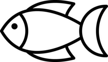 Fisch-Vektor-Icon-Design vektor