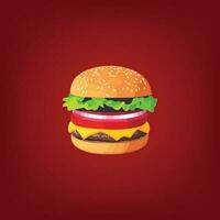 Hamburger Vektor Illustration.