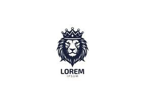 Löwe Logo Design Symbol Vektor