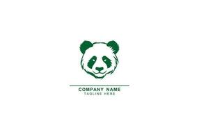wütend Bär oder Panda Kopf Sport Vektor Logo Konzept isoliert auf Weiß Hintergrund. modern Raubtier Fachmann Mannschaft Abzeichen Design. Prämie Qualität wild Tier T-Shirt Tee drucken Illustration