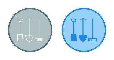 Vektorsymbol für Gartengeräte vektor