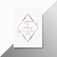 Moderner Hochzeitseinladungs-Kartenhintergrund vektor