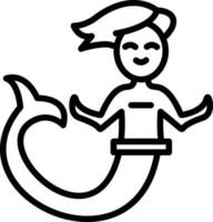 Meerjungfrau Vektor Symbol Design