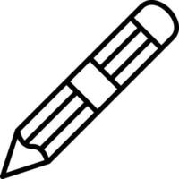 Bleistift-Vektor-Icon-Design vektor