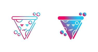 Pizza-Vektor-Symbol vektor