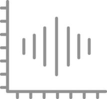 Frequenzvektor-Icon-Design vektor