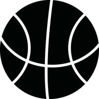 Zeichen oder Symbol von ein Basketball. vektor