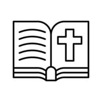 Bibel-Vektor-Symbol vektor