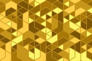 Gold geometrisches nahtloses Musterdesign modern vektor