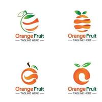 orange Logo Design vektor