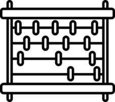 Klettern Mauer im schwarz Linie Kunst Illustration. vektor