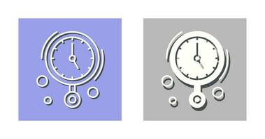 Wanduhr-Vektorsymbol vektor