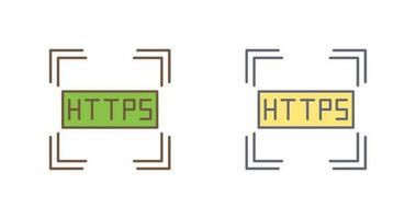 https-Vektorsymbol vektor