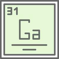 Gallium Vektor Symbol Design