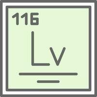 Livermorium Vektor Symbol Design