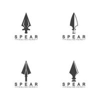 Speer Logo Symbol Vektor-Illustration Design vektor