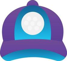 Baseball-Cap-Vektor-Icon-Design vektor