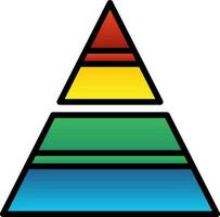 pyramid vektor ikon design