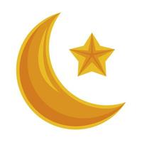 eid mubarak emblem vektor
